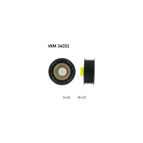 Ролик натягувача ременя SKF VKM 34031