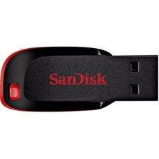 USB флеш накопичувач SANDISK 64GB Cruzer Blade Black/red USB 2.0 (SDCZ50-064G-B35)