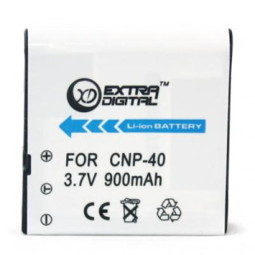 Акумулятор до фото/відео EXTRADIGITAL Casio NP-40 (BDC2456)