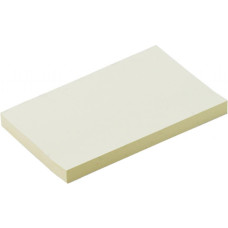 Папір для нотаток BUROMAX with adhesive layer 76x127мм, 100sheets, yellow (BM.2314-01)