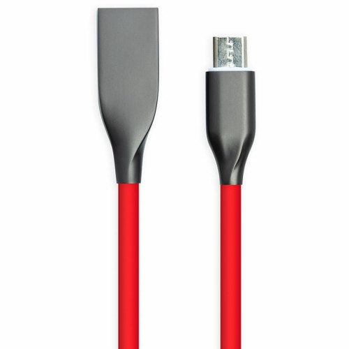 Дата кабель USB 2.0 AM to Micro 5P 1.0m red PowerPlant (CA911363)