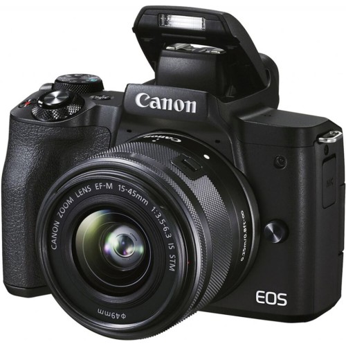 Цифровий фотоапарат Canon EOS M50 Mk2 + 15-45 IS STM Kit Black (4728C043)