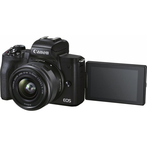 Цифровий фотоапарат Canon EOS M50 Mk2 + 15-45 IS STM Kit Black (4728C043)