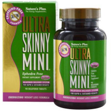 Вітамінно-мінеральний комплекс Natures Plus Комплекс для схуднення, Ultra Skinny Mini, 90 таблеток (NTP4325)