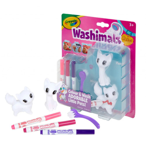 Набір для творчості Crayola Washimals Котики (256366.106)