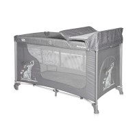 Дитячий манеж Bertoni/Lorelli MOONLIGHT 2L grey fun