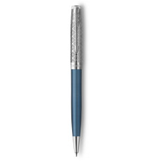 Ручка кулькова Parker SONNET 17 Metal Blue Lacquer CT BP (68 432)