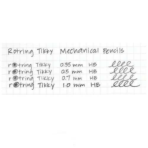 Олівець механічний Rotring Drawing TIKKY Black (ISO) PCL 0,35 (R1904694)