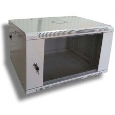 Шафа настінна Hypernet 4U 19" 600x600 (WMNC66-4U-FLAT-AC)