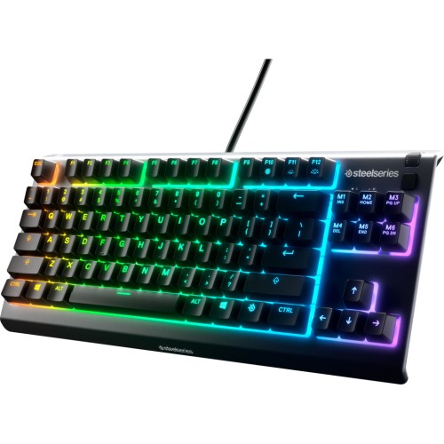 Клавіатура SteelSeries Apex 3 TKL USB UA Black (SS64817)