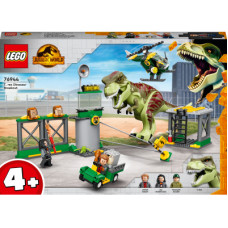 Конструктор LEGO Jurassic World Втеча Тиранозавра 140 деталей (76944)