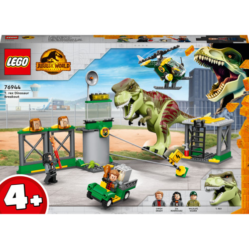 Конструктор LEGO Jurassic World Втеча Тиранозавра 140 деталей (76944)