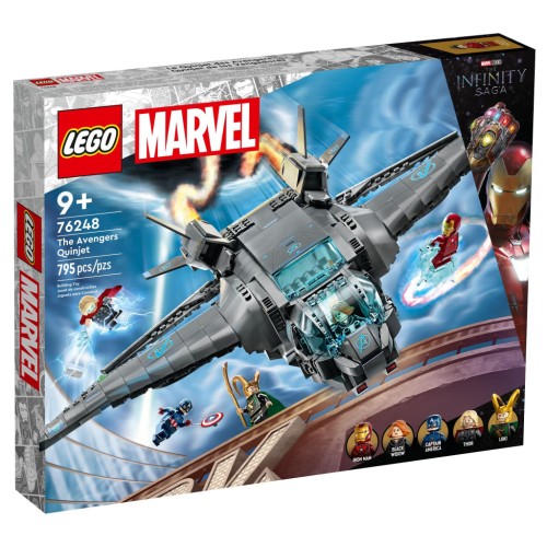 Конструктор LEGO Super Heroes Квінджет Месників 795 деталей (76248)