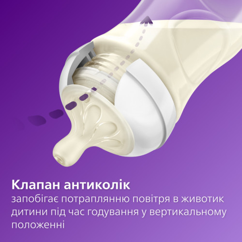 Поїльник-непроливайка Philips AVENT Natural Природний потік з 4 місяців 150 мл (SCF263/61)