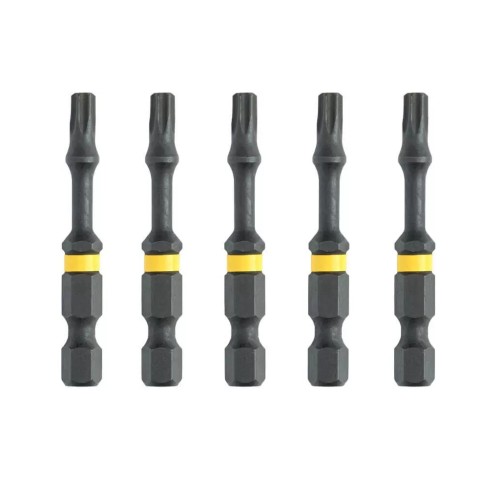 Набір біт DeWALT IMPACT TORSION, ударні, Torx, Т30, L = 57 мм, 5 шт (DT7398T)