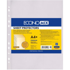 Файл Economix А4+ 40 мкм помаранчевий, 100 штук (E31107-50)