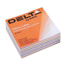 Папір для нотаток Delta by Axent "MIX" 90Х90Х30мм, glued (D8014)