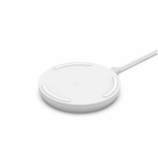 Зарядний пристрій Belkin Pad Wireless Charging Qi, 10W, no PSU, white (WIA001BTWH)