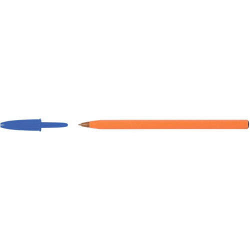 Ручка кулькова Bic Orange, синя, 4шт в блістері (bc8308521)
