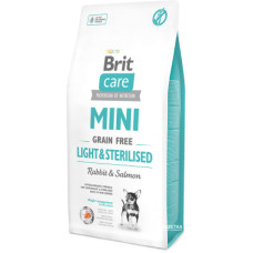 Сухий корм для собак Brit Care GF Mini Light & Sterilised 7 кг (8595602521081)