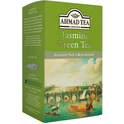 Чай Ahmad Tea зелений листовийз жасміном 75 г (54881009546)