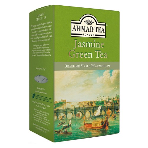 Чай Ahmad Tea зелений листовийз жасміном 75 г (54881009546)