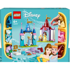 Конструктор LEGO Disney Princess Творчі замки діснеївських принцес 140 деталей (43219)