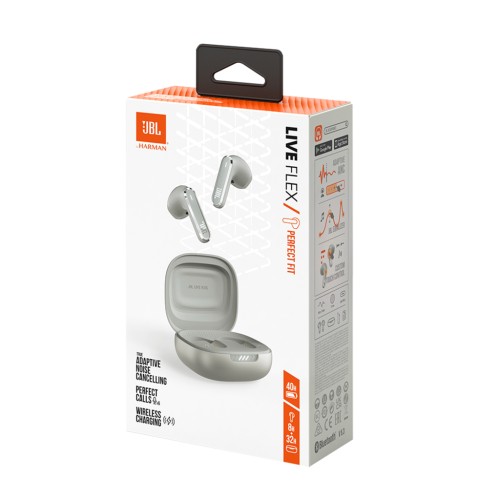 Навушники JBL Live Flex Silver (JBLLIVEFLEXSVR)