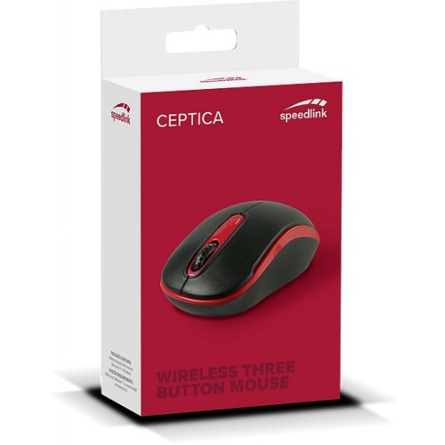 Мишка Speedlink Ceptica Wireless Black/Red (SL-630013-BKRD)