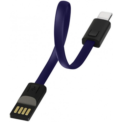 Дата кабель USB 2.0 AM to Lightning 0.22m blue ColorWay (CW-CBUL021-BL)