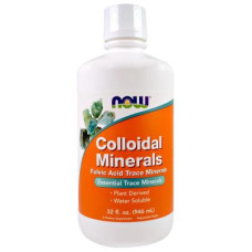 Мінерали Now Foods Колоїдні Мінерали, Colloidal Minerals, 946 мл (NOW-01405)