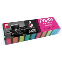 Губки кухонні Anna Zaradna 10 шт. (4820102052631)