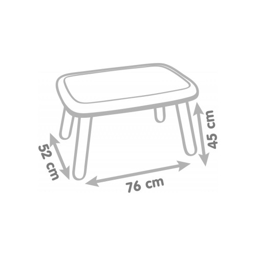 Дитячий стіл Smoby Салатово-бежевий (880406)