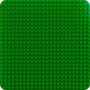 Конструктор LEGO DUPLO Зелена будівельна пластина (10980)
