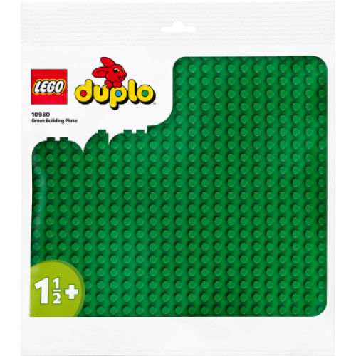 Конструктор LEGO DUPLO Зелена будівельна пластина (10980)