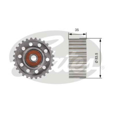 Ролик натягувача ременя Gates T42100