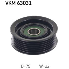 Ролик натягувача ременя SKF VKM 63031