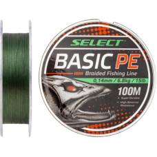 Шнур Select Basic PE 100m Dark Green 0.06mm 6lb/3kg (1870.27.58)