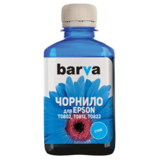 Чорнило Barva EPSON T0812 CYAN 180г (E081-138)