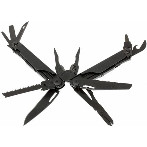 Мультитул Leatherman Surge BLACK, чехол MOLLE, картонная коробка (831333)