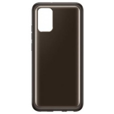 Чохол до мобільного телефона Samsung Soft Clear Cover Galaxy A02s (A025) Black (EF-QA025TBEGRU)