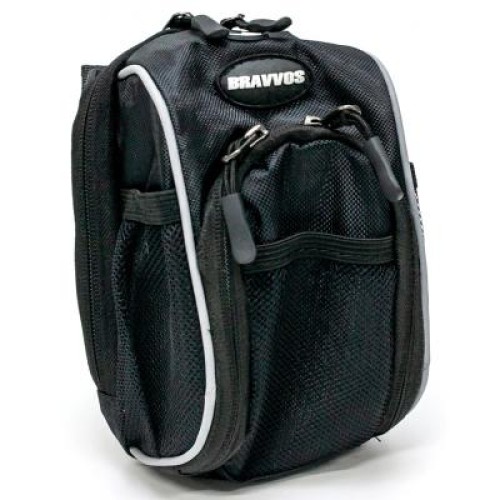 Велосумка на кермо Bravvos QJ-042 12х9x16 cm Black (BIB-035)