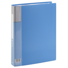 Папка з файлами Comix А4, з 60 файлами, синій (FOLD-COM-PF60AK-BL)