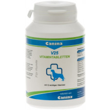 Вітаміни для собак Canina Полівітамінний комплекс V25 30 таблеток (4027565110100)
