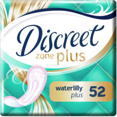 Щоденні прокладки Discreet ZonePlus Deo Waterlilly 52 шт. (8006540231746)