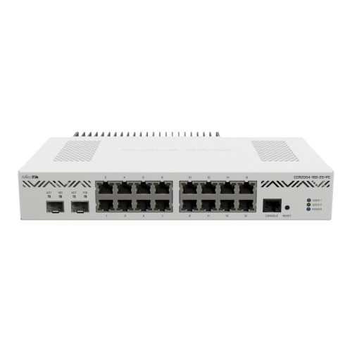 Комутатор мережевий Mikrotik CCR2004-16G-2S+PC