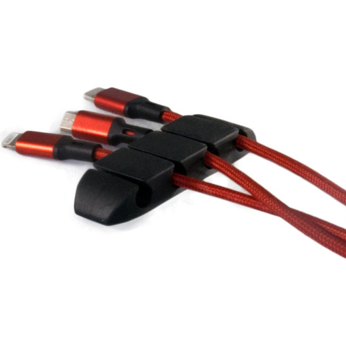 Тримач для кабелю Extradigital CC-967 Cable Clips, Black (KBC1806)
