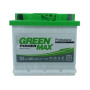 Акумулятор автомобільний GREEN POWER MAX 52Ah (+/-) (480EN) (22379)