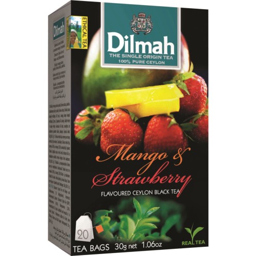 Чай Dilmah Манго та полуниця 20х1.5 г (9312631142167)