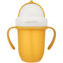 Поїльник-непроливайка Canpol babies Matte Pastels із силіконовою трубочкою 210 мл Жовтий (56/522_yel)